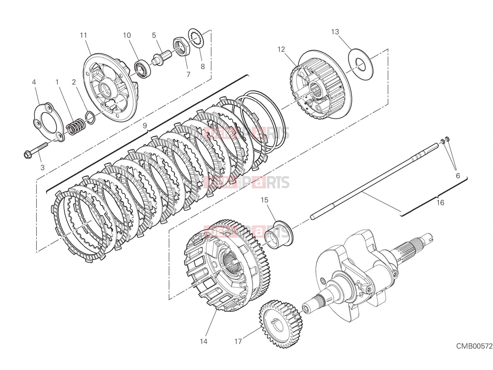 DUCATI 2022 Multistrada V2 CLUTCH