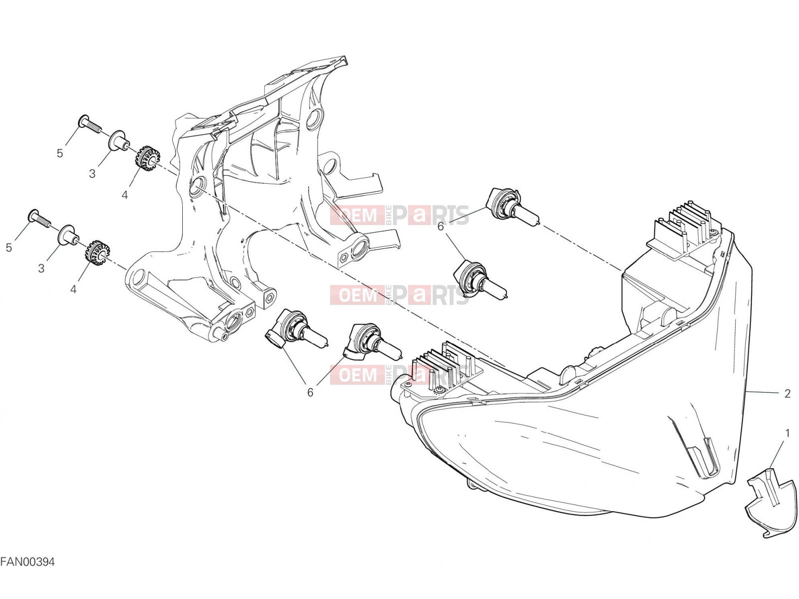 DUCATI 2022 Multistrada V4 HEADLIGHT