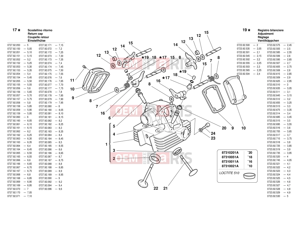 DUCATI 2001 Monster 600 VERTICAL HEAD