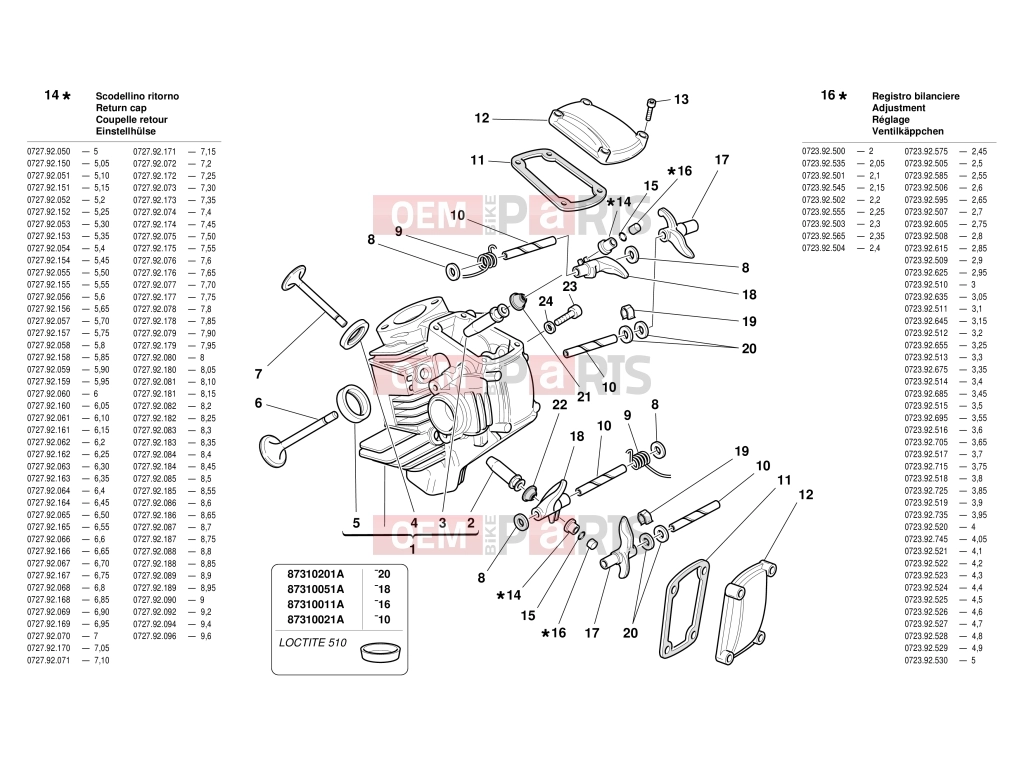 DUCATI 2001 Monster 600 HORIZONTAL HEAD