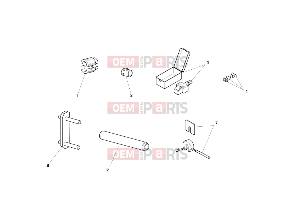 DUCATI 2001 Monster 600 WORKSHOP SPECIAL TOOLS 1
