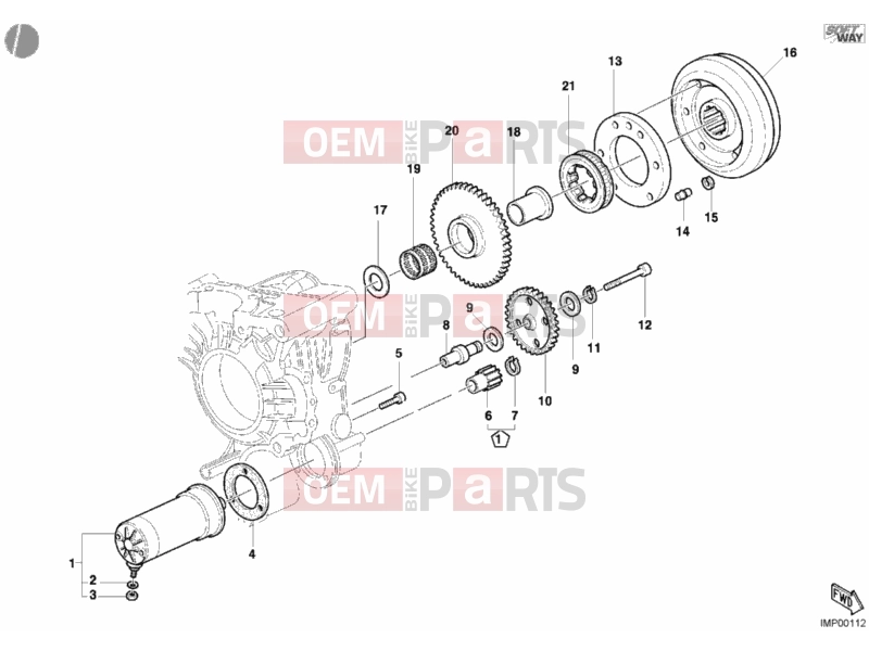 DUCATI 2003 Monster S4R GENERATOR - STARTING MOTOR » IGNITION SYSTEM