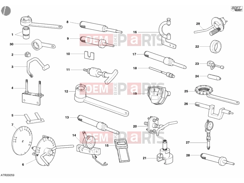 DUCATI 2003 Monster S4R WORKSHOP SERVICE TOOLS, ENGINE » UNCLASSIFIED