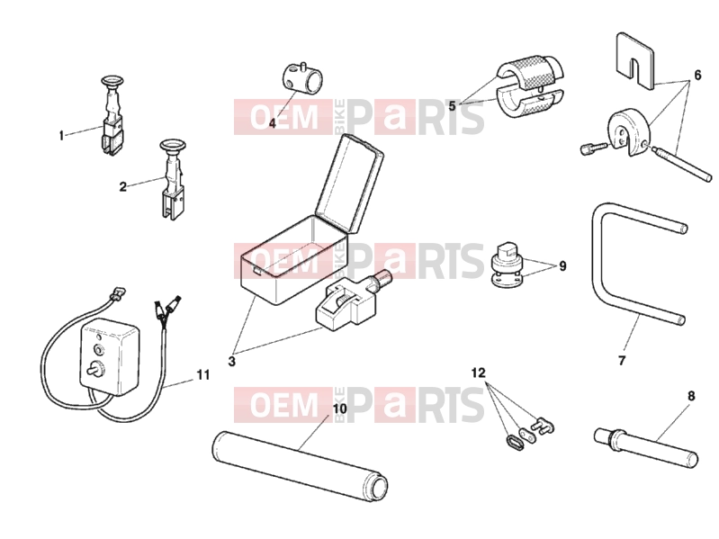 DUCATI 2003 Sporttouring ST4 WORKSHOP SERVICE TOOLS, FRAME » FRAME