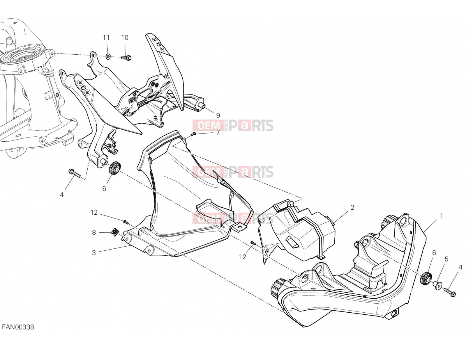 DUCATI 2022 Panigale V4 HEADLIGHT