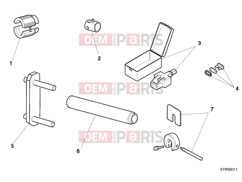 DUCATI 2002 Monster 400 WORKSHOP SERVICE TOOLS, FRAME » FRAME