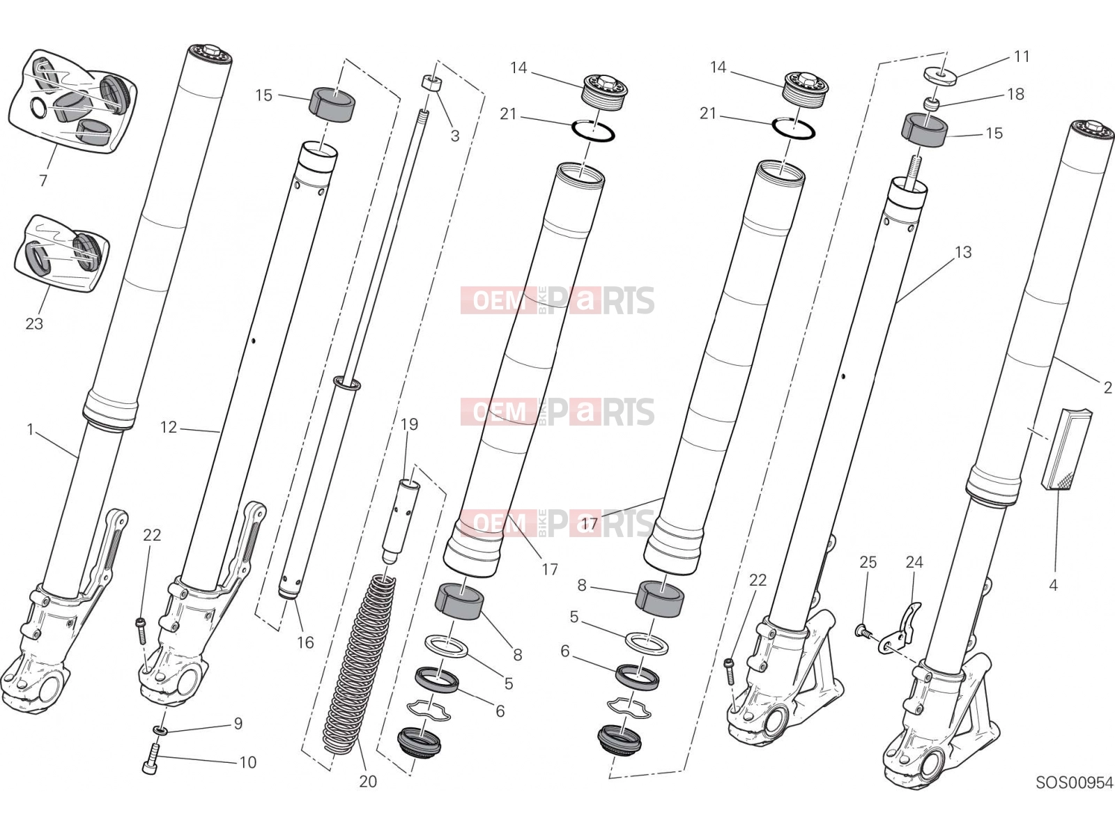 DUCATI 2022 Scrambler Icon FRONT FORK