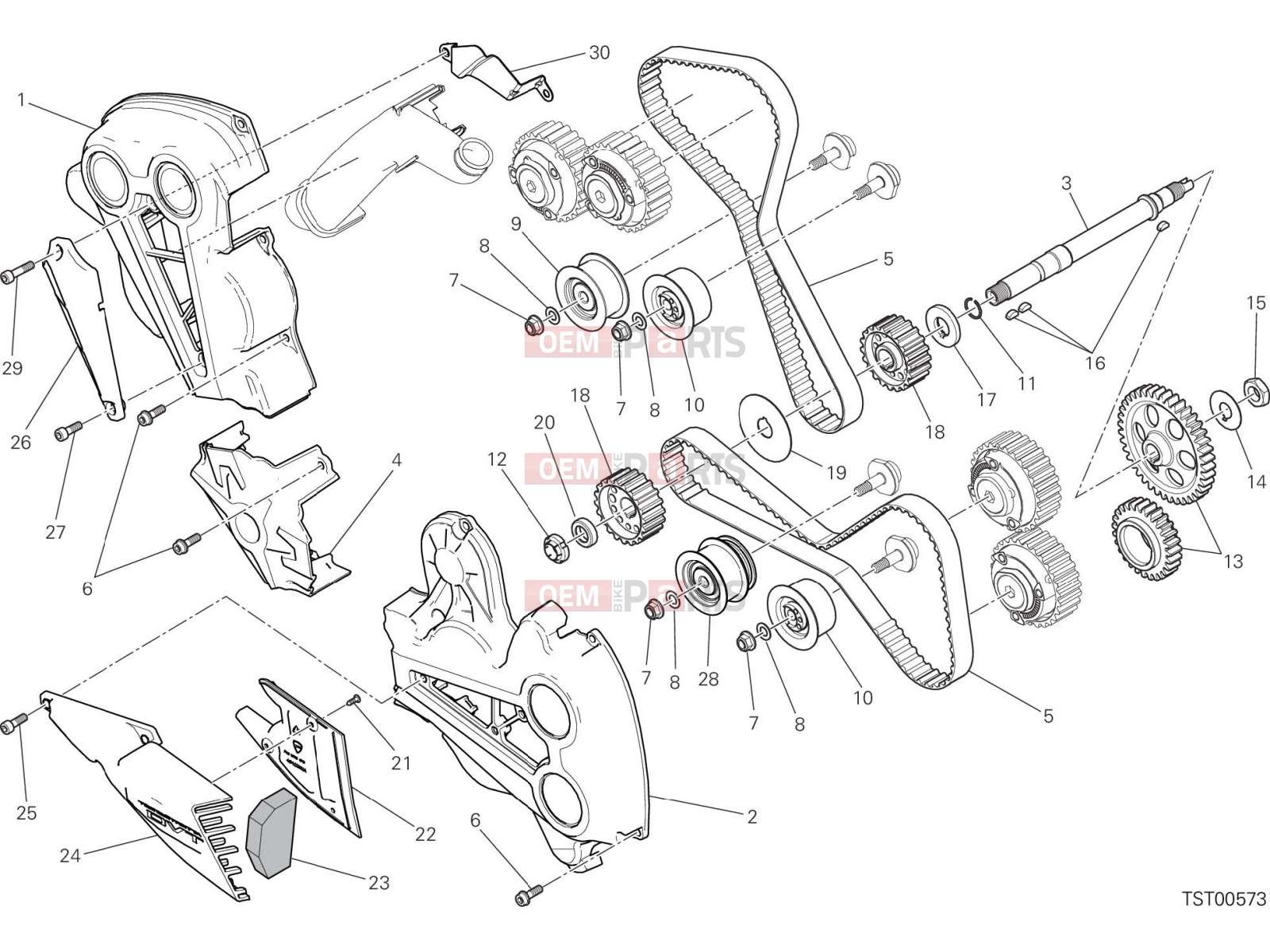 DUCATI 2022 XDiavel Nera TIMING SYSTEM
