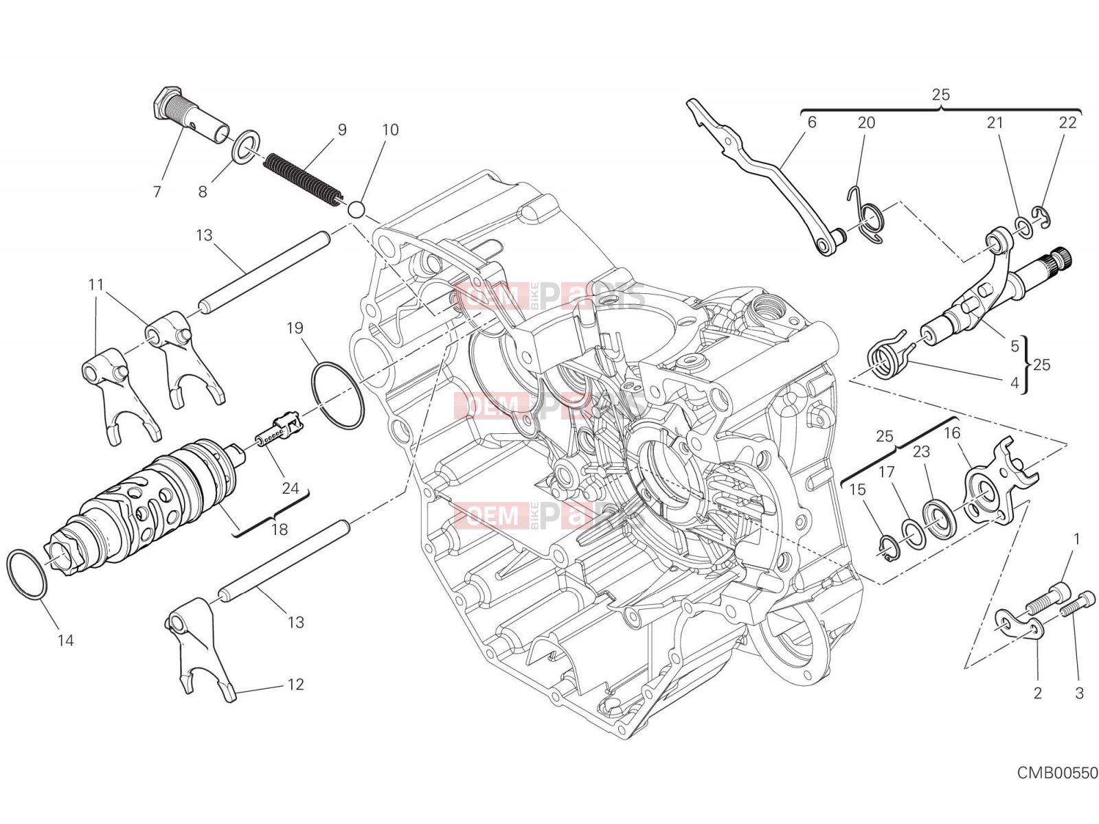 DUCATI 2022 Scrambler 1100 Dark Pro SHIFT CAM - FORK