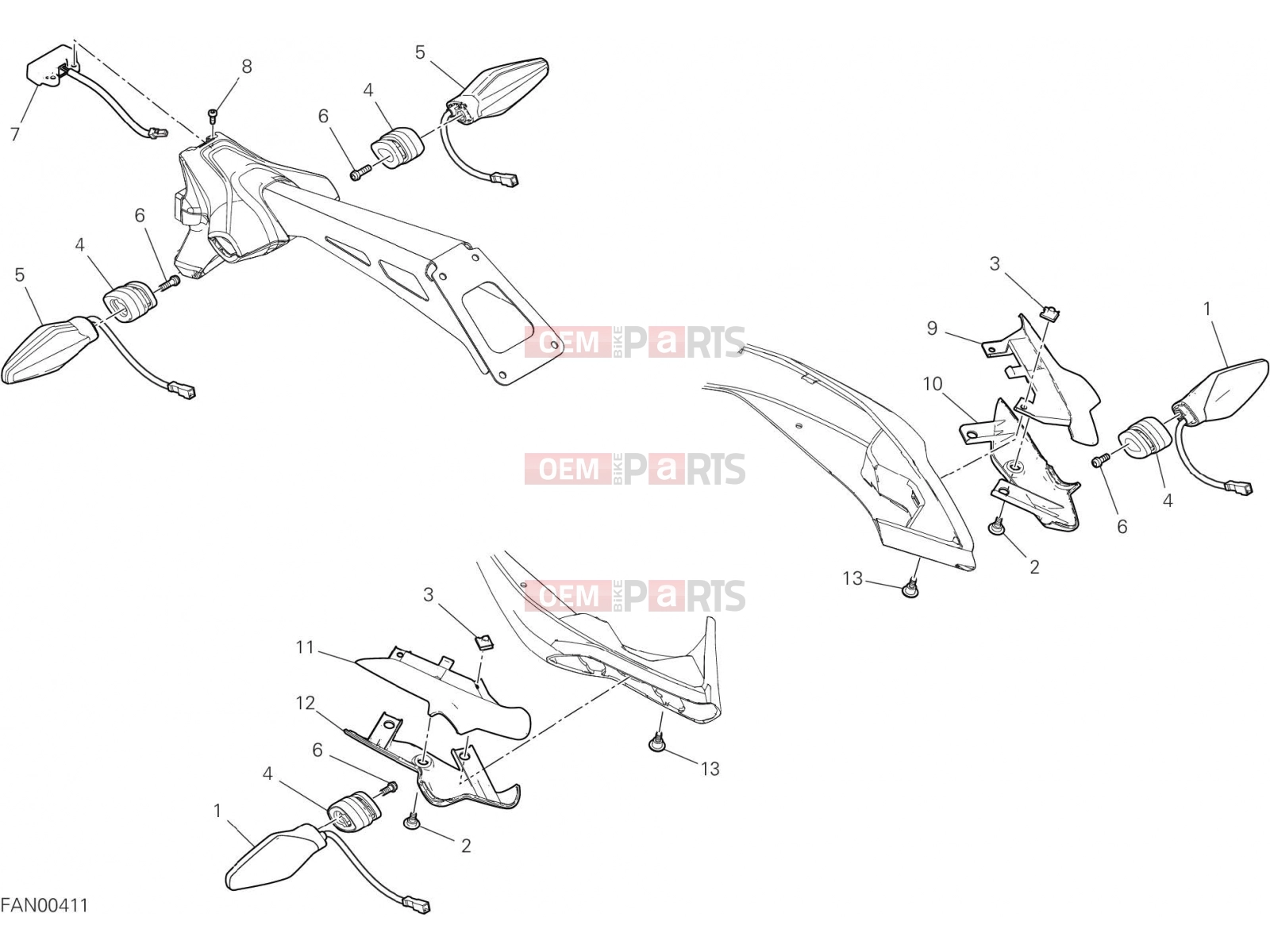 DUCATI 2023 Monster TURN INDICATORS [XST:ROK]
