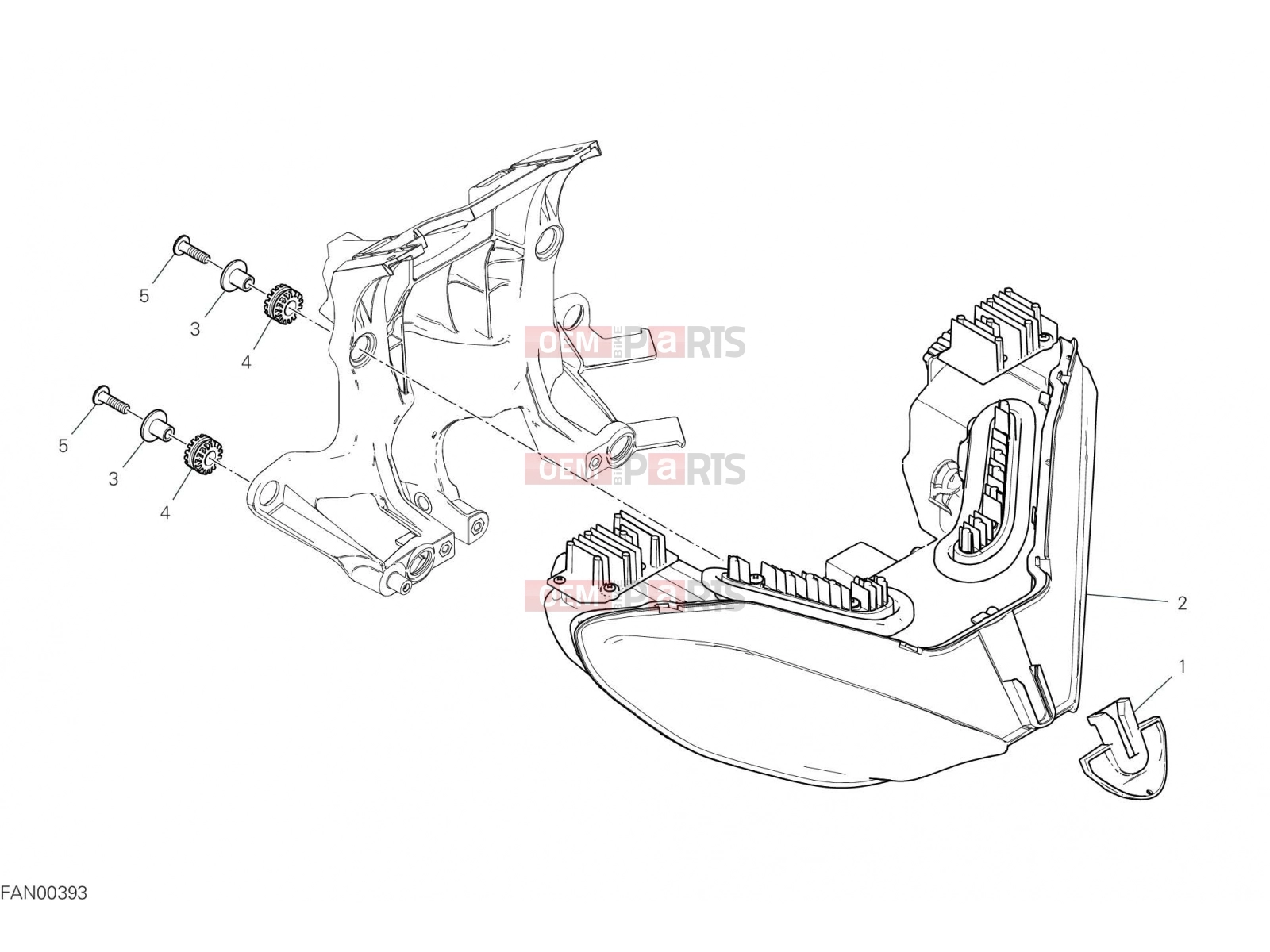 DUCATI 2023 Multistrada V4 S HEADLIGHT