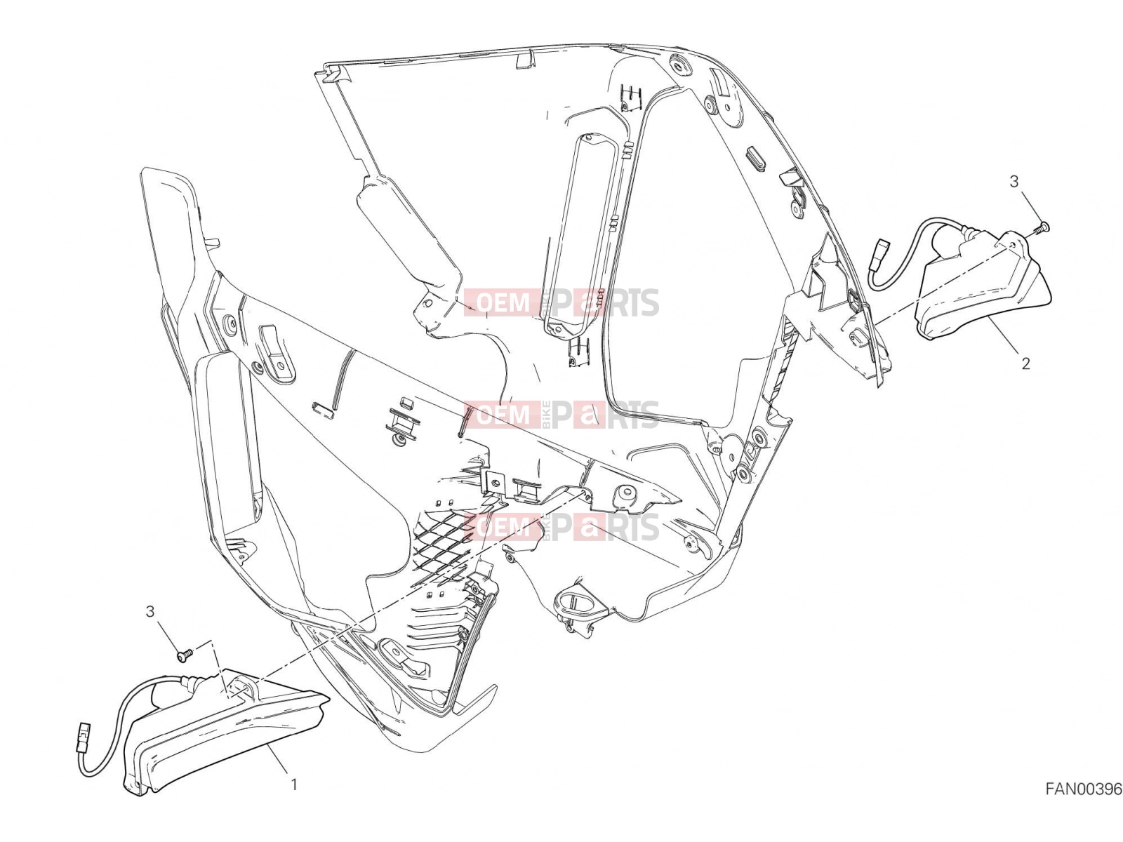 DUCATI 2023 Multistrada V4 TURN INDICATORS