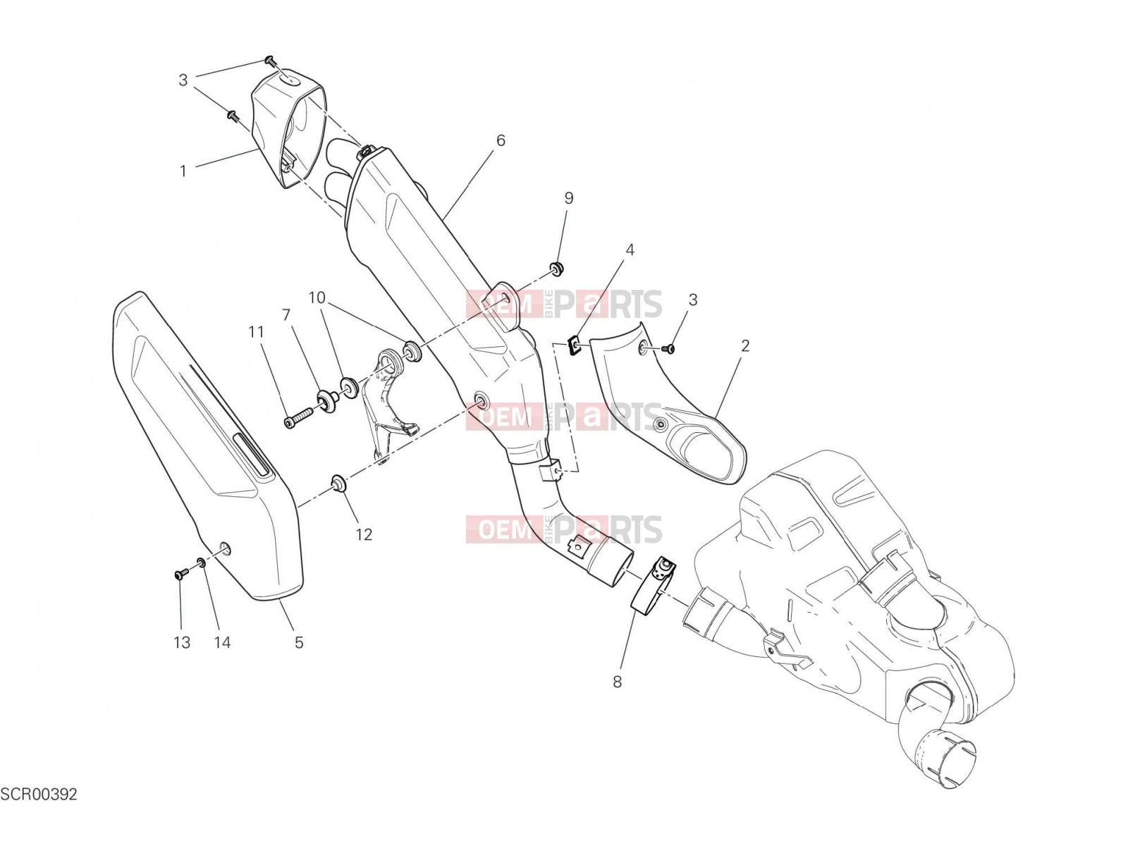 DUCATI 2023 Multistrada V4 SILENCER