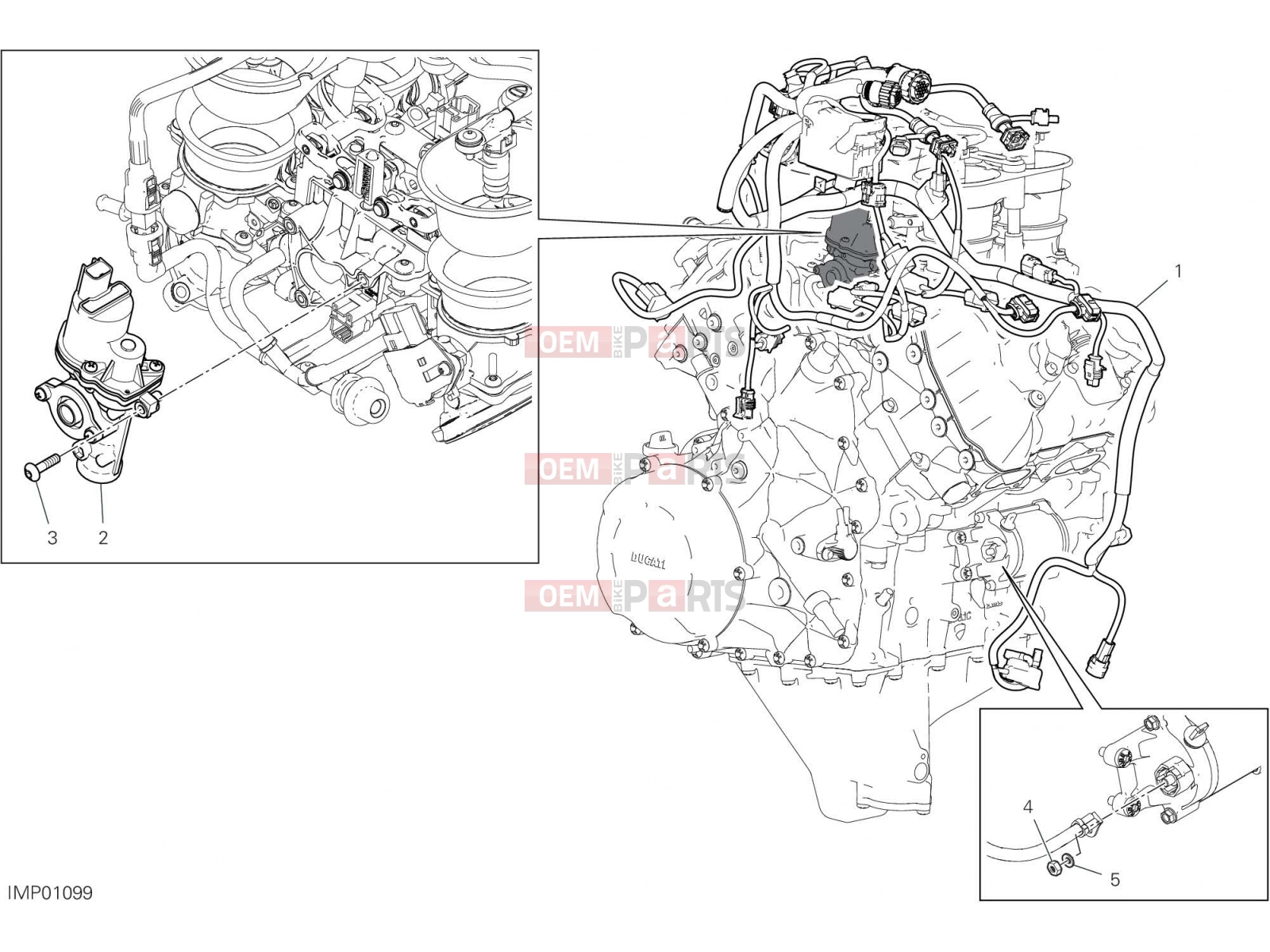 DUCATI 2023 Panigale V4 ENGINE ELECTRIC SYSTEM