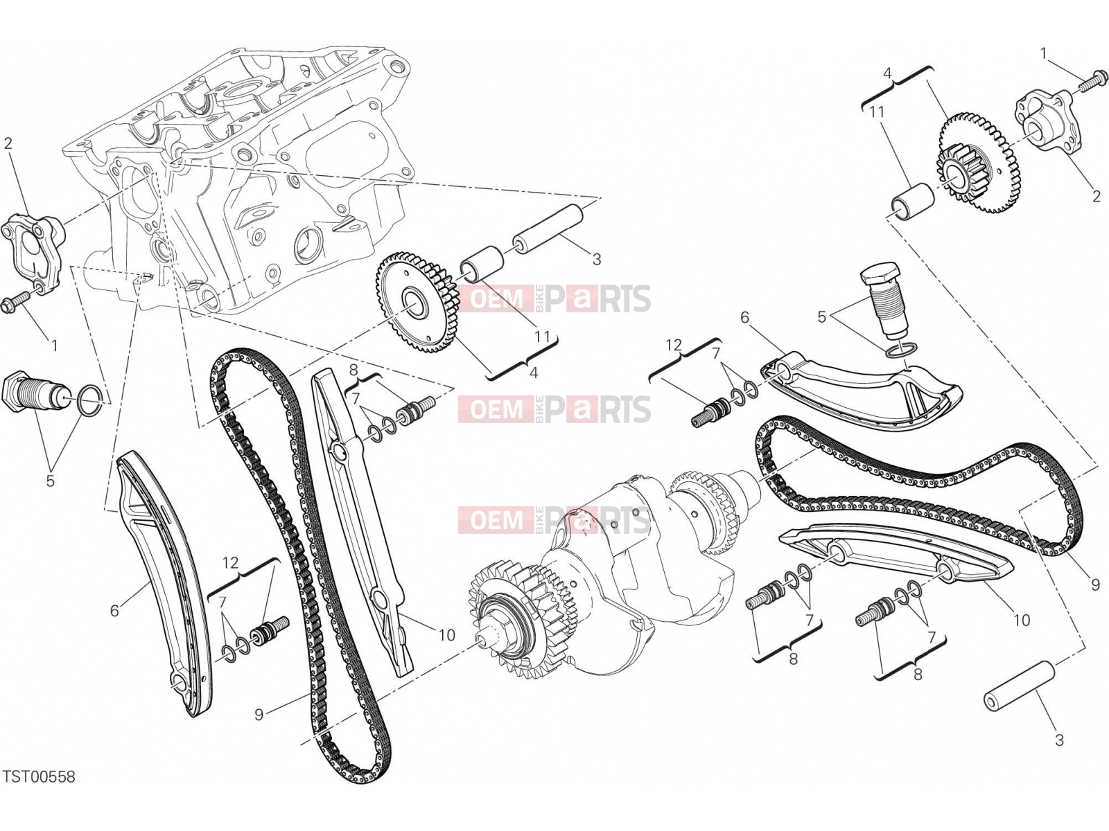 DUCATI 2023 Panigale V2 TIMING SYSTEM