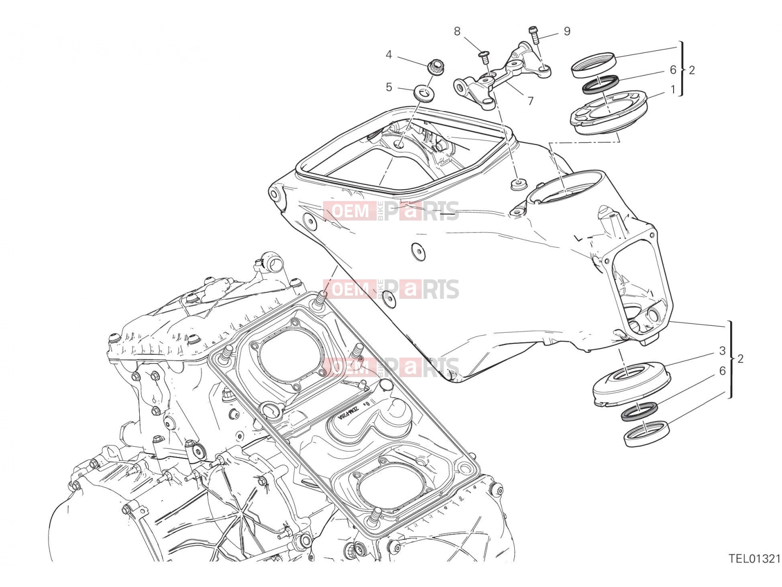 DUCATI 2023 Panigale V2 FRAME