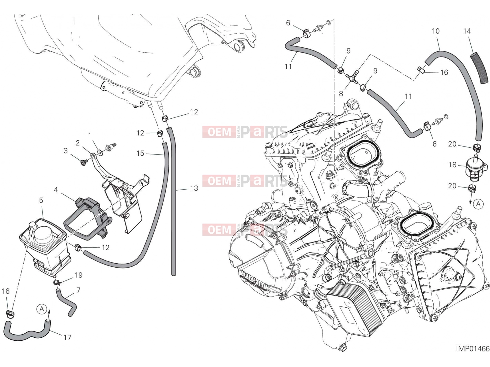 Ve schématickém rozložení 5 pc - 85240091A - Washer