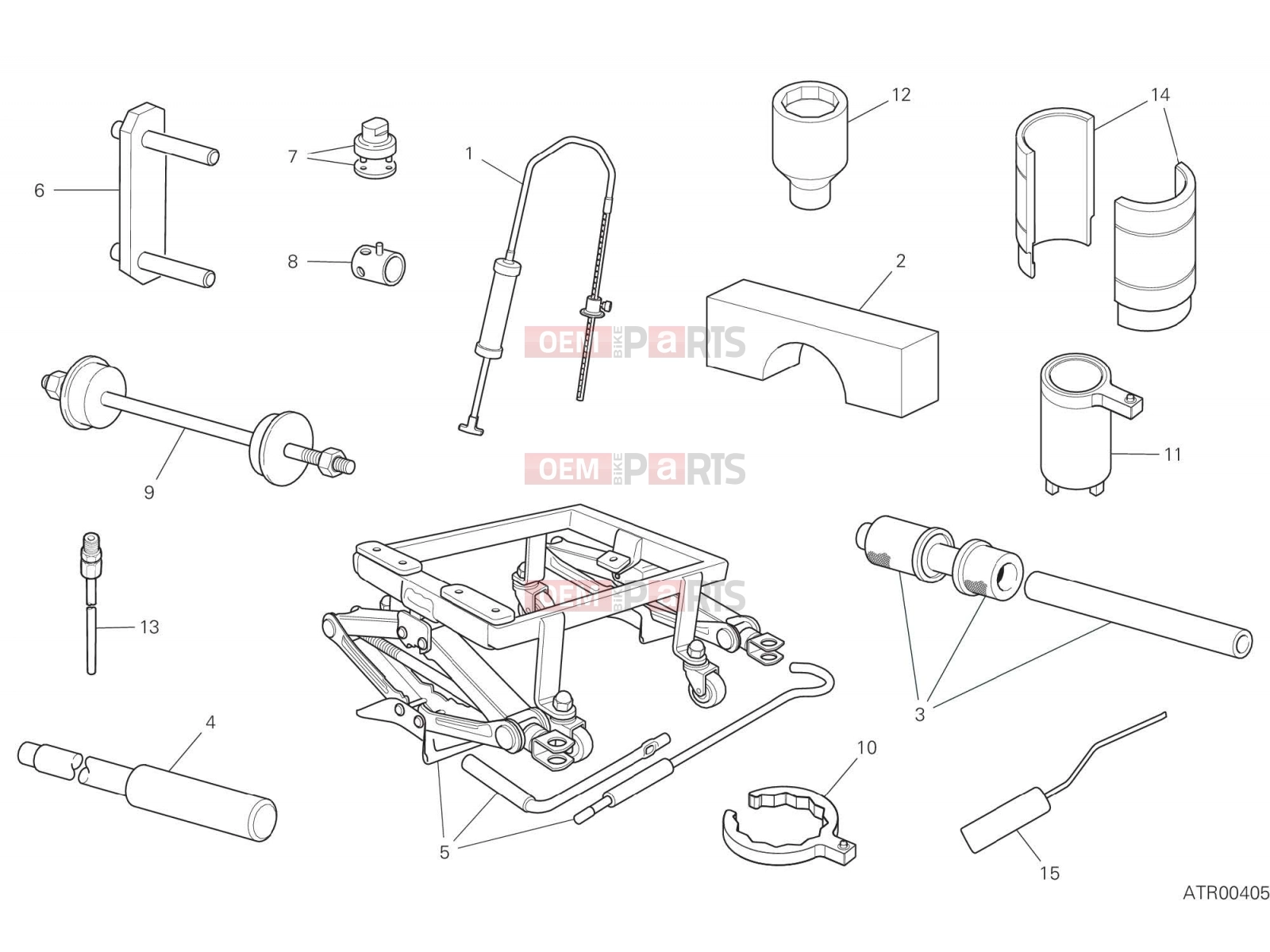 DUCATI 2019 Multistrada 950 S WORKSHOP SERVICE TOOLS [MOD:MS950S]