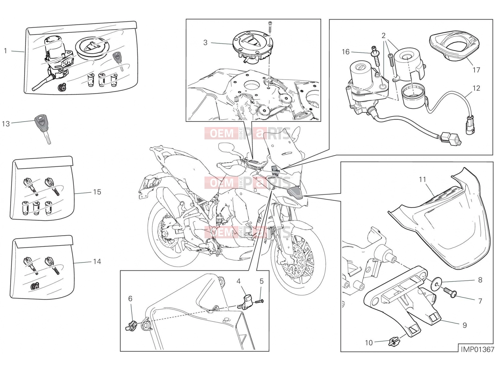 DUCATI 2021 Multistrada V4 ELECTRICAL DEVICES [MOD:MSV4]
