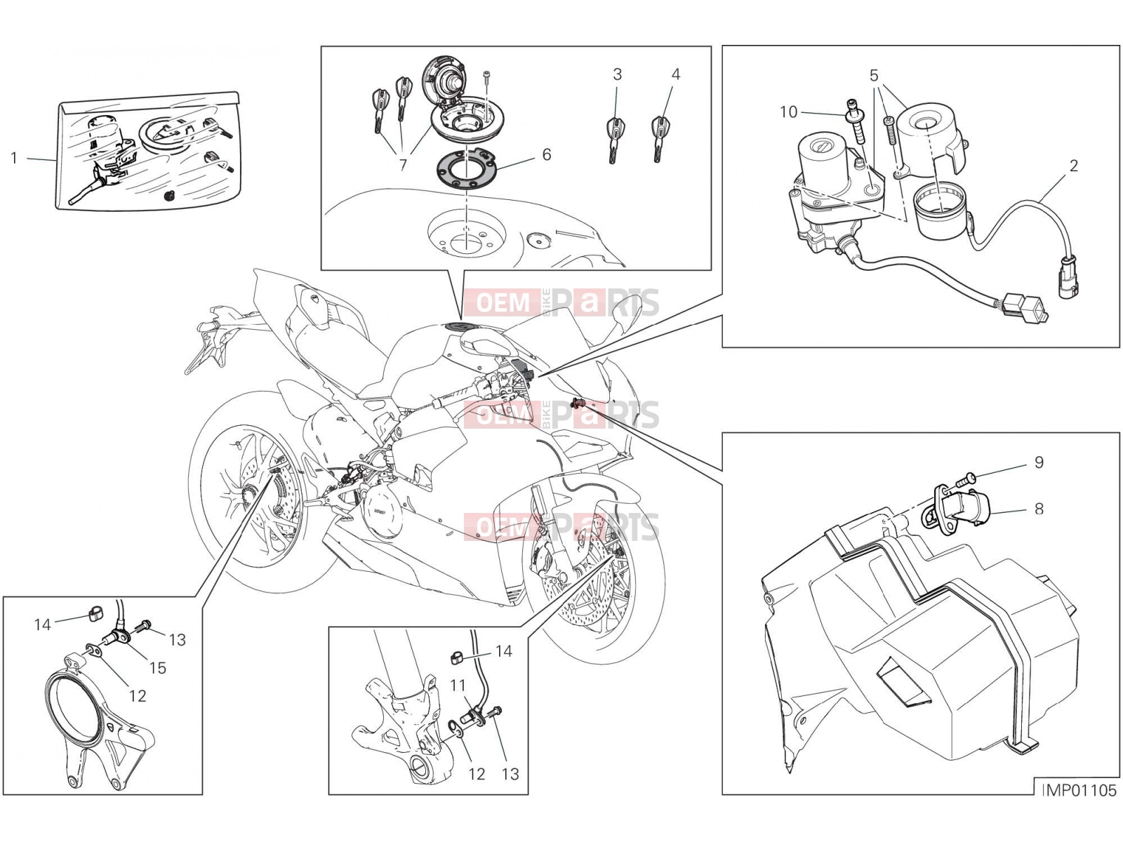 DUCATI 2021 Panigale V4 ELECTRICAL DEVICES [MOD:PANV4]