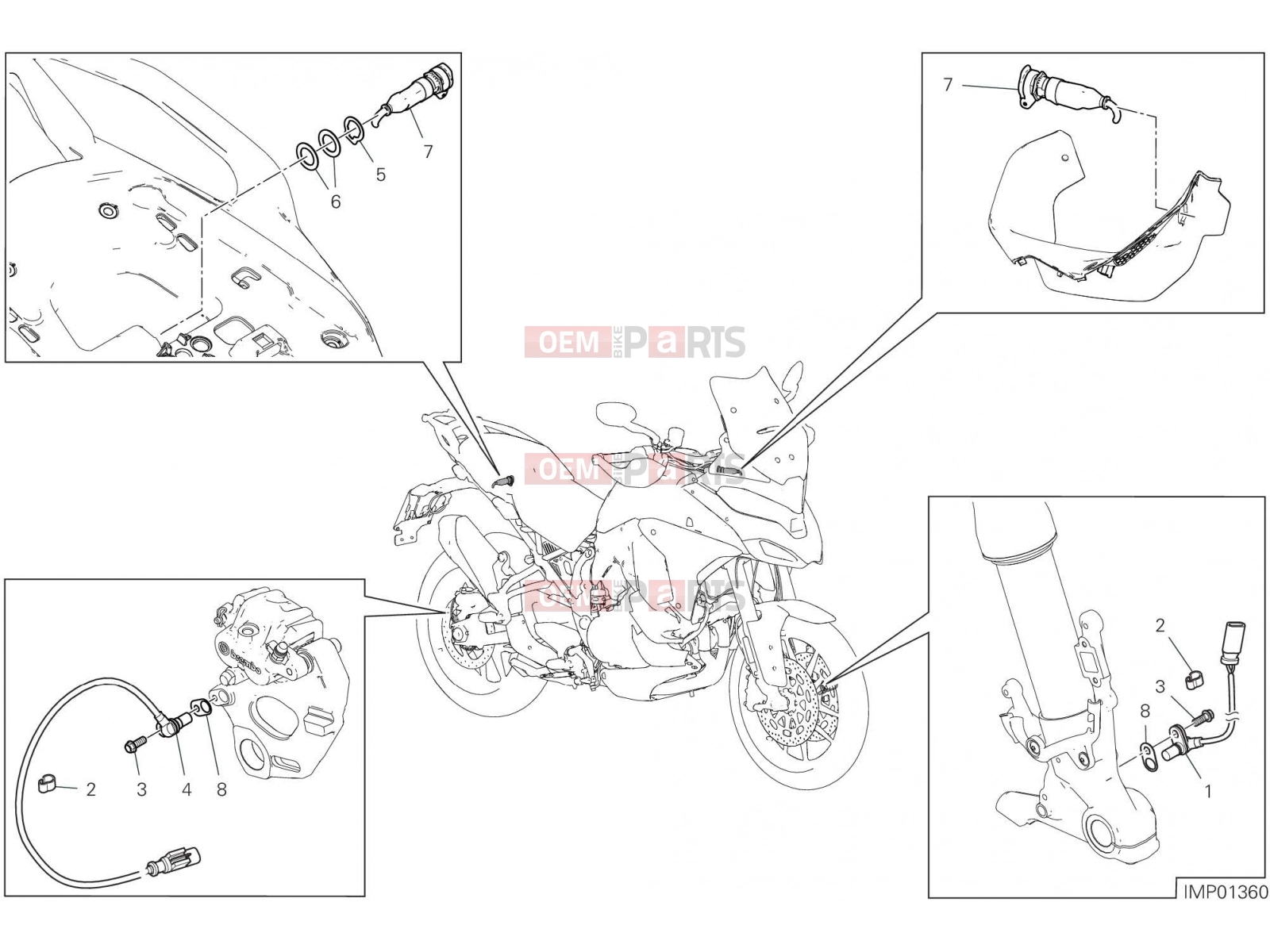 DUCATI 2022 Multistrada V4 ELECTRICAL DEVICES