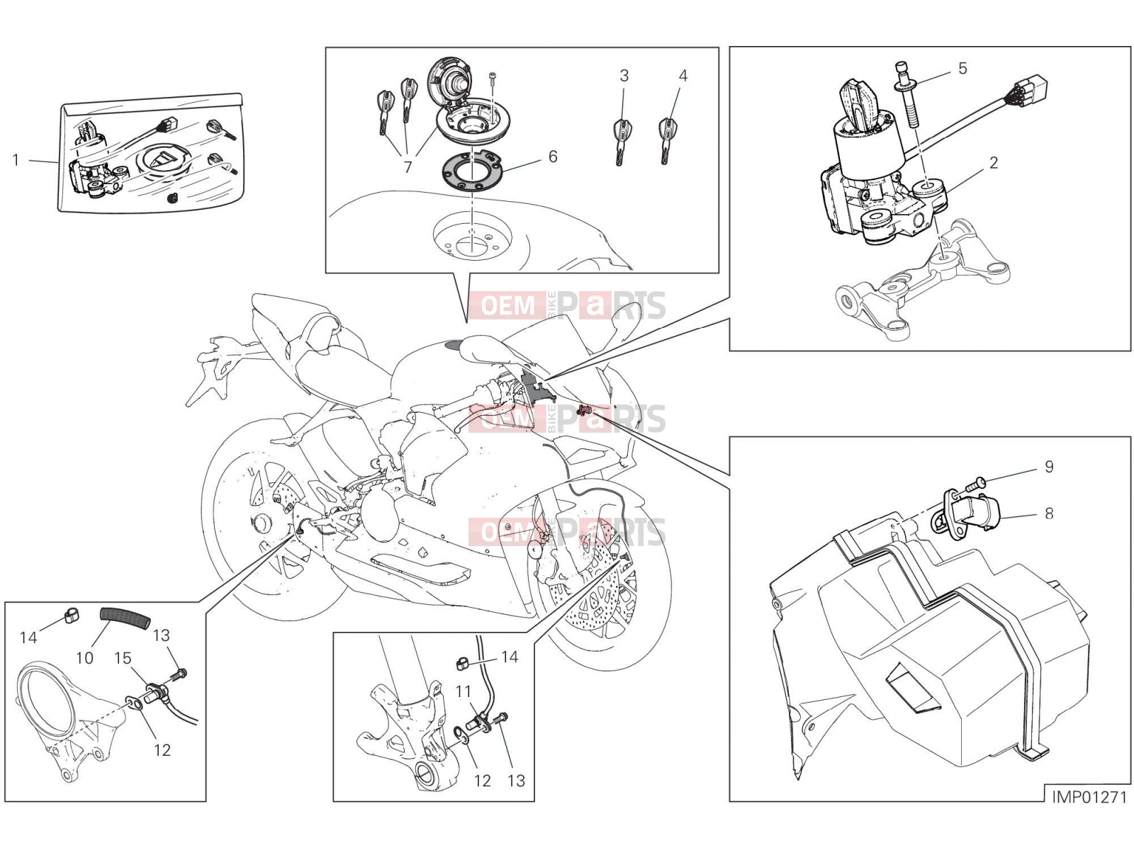 DUCATI 2022 Panigale V2 ELECTRICAL DEVICES