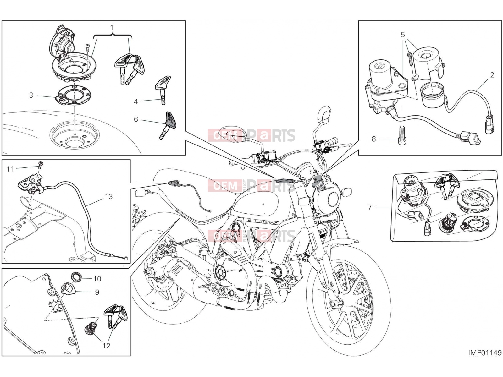 DUCATI 2022 Scrambler Icon ELECTRICAL DEVICES