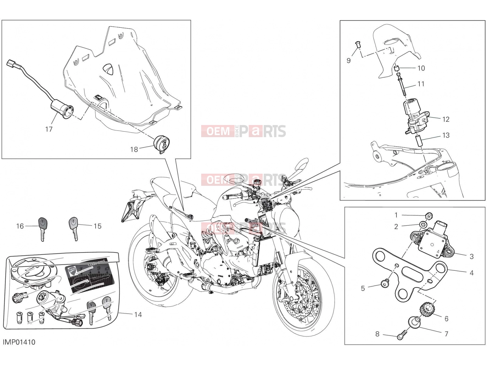 DUCATI 2023 Monster ELECTRICAL DEVICES