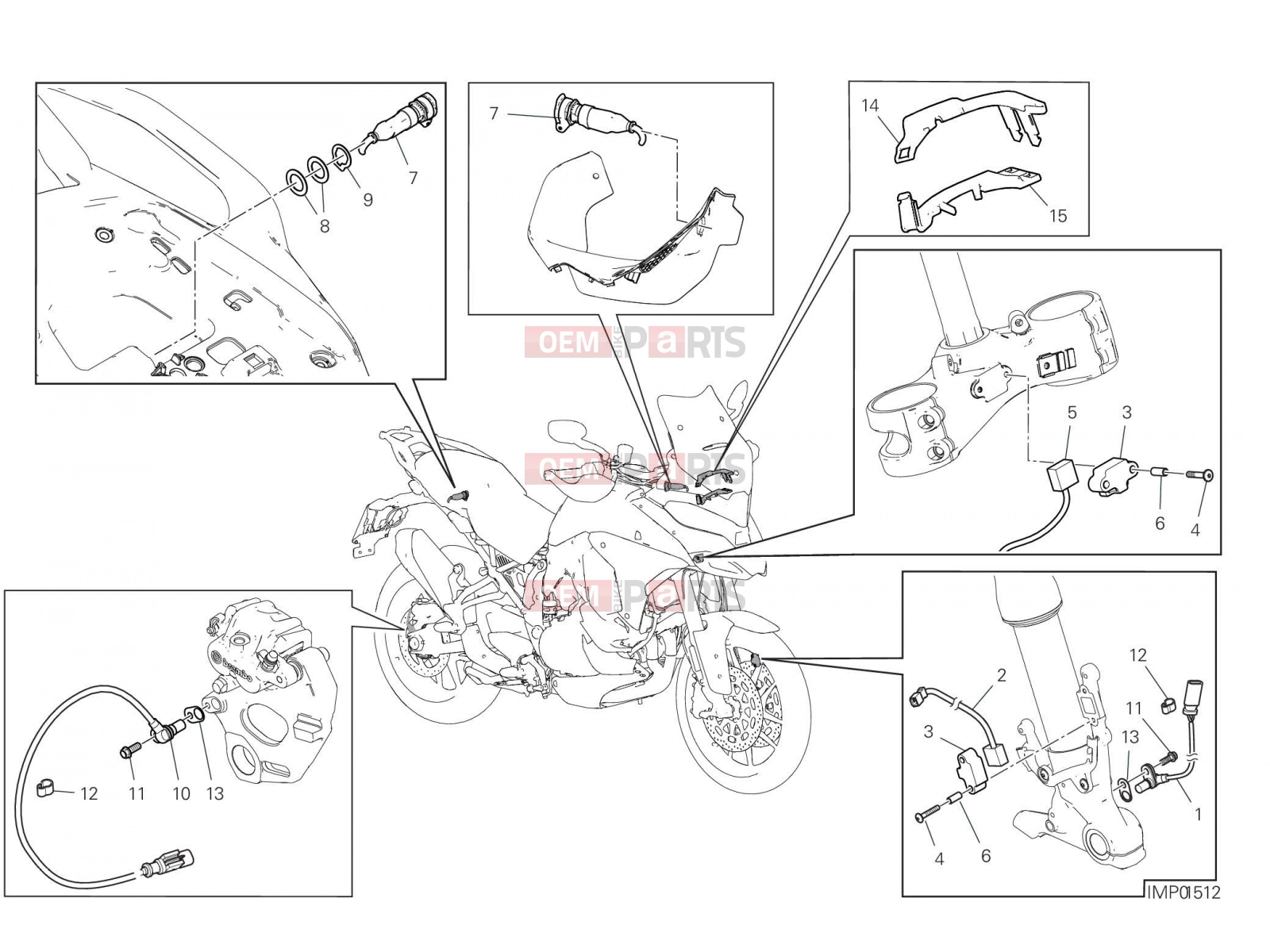 DUCATI 2023 Multistrada V4 S ELECTRICAL DEVICES