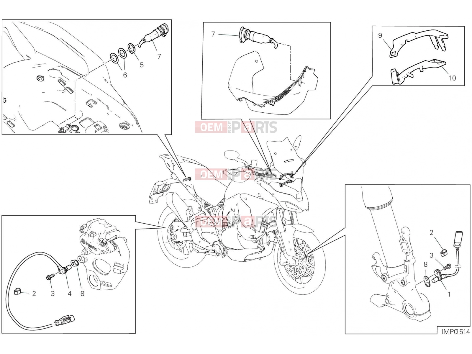 DUCATI 2023 Multistrada V4 ELECTRICAL DEVICES