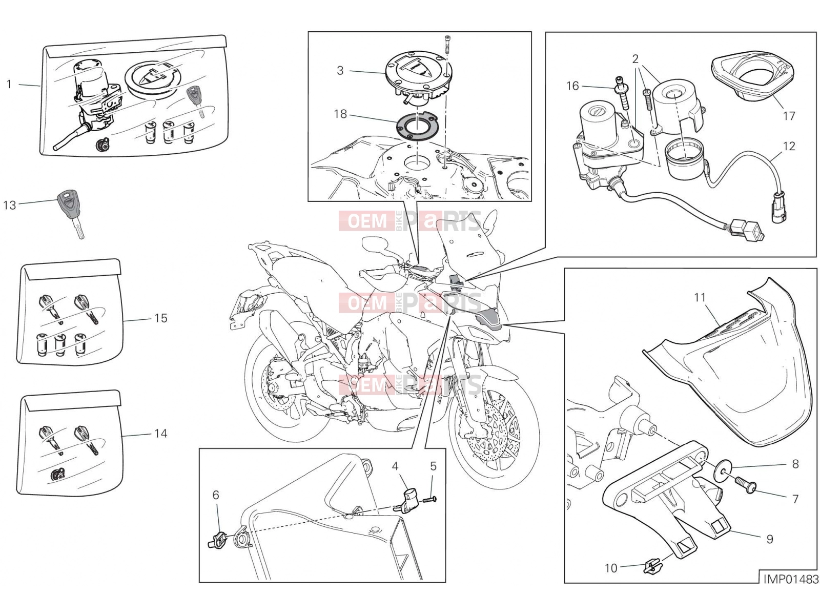 DUCATI 2023 Multistrada V4 ELECTRICAL DEVICES