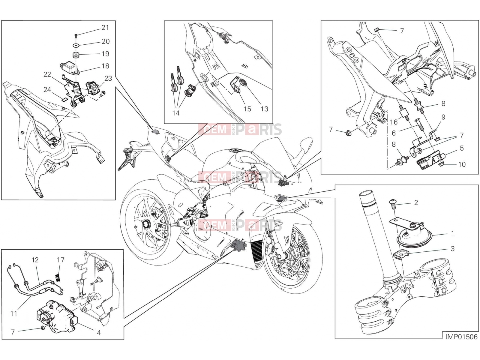 DUCATI 2023 Panigale V4 SP2 ELECTRICAL DEVICES
