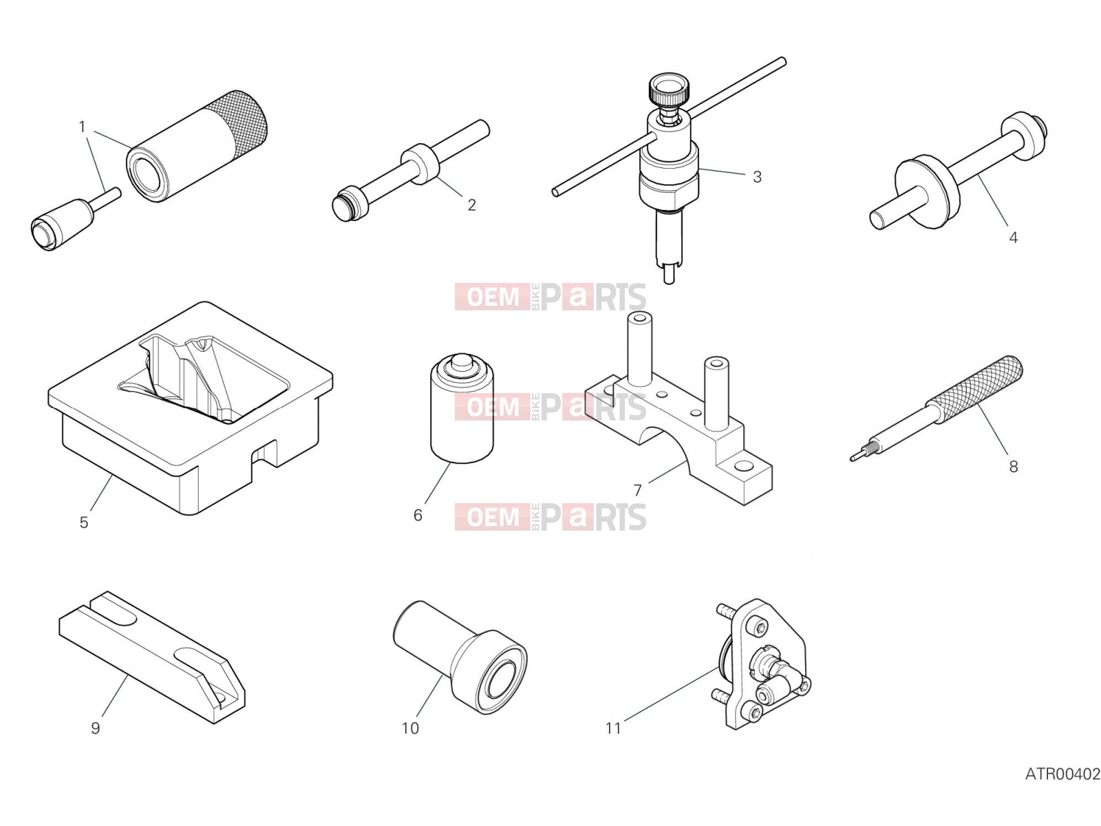 DUCATI 2023 Panigale V4 S WORKSHOP SERVICE TOOLS (ENGINE)