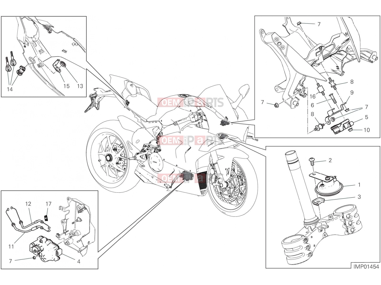 DUCATI 2023 Panigale V4 ELECTRICAL DEVICES