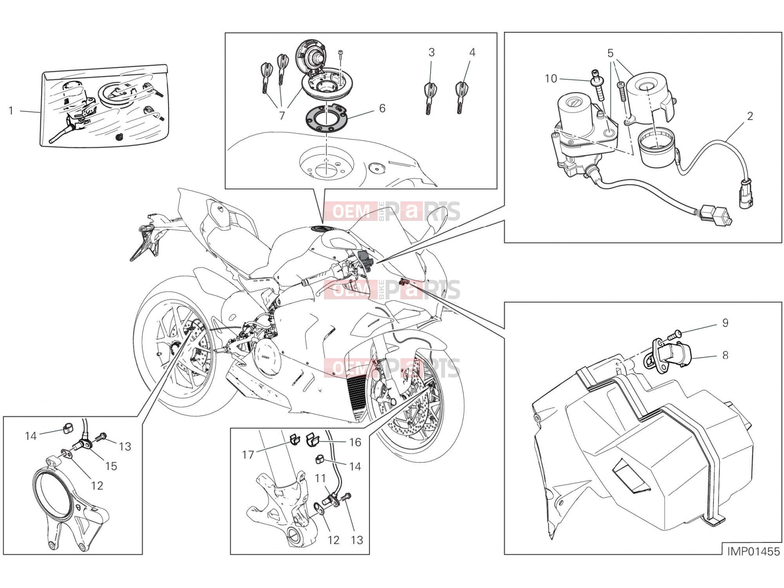 DUCATI 2023 Panigale V4 ELECTRICAL DEVICES