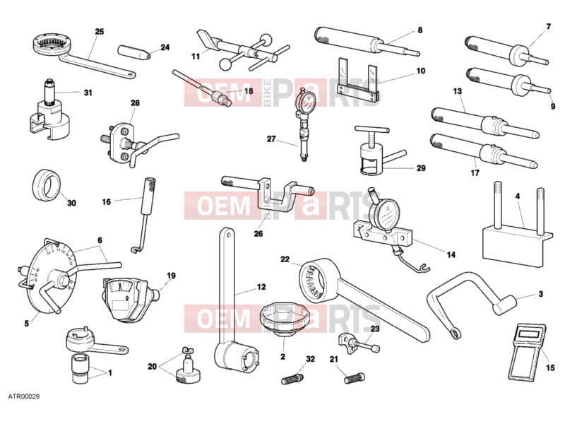 DUCATI 2002 Monster S4 WORKSHOP SERVICE TOOLS, ENGINE » UNCLASSIFIED
