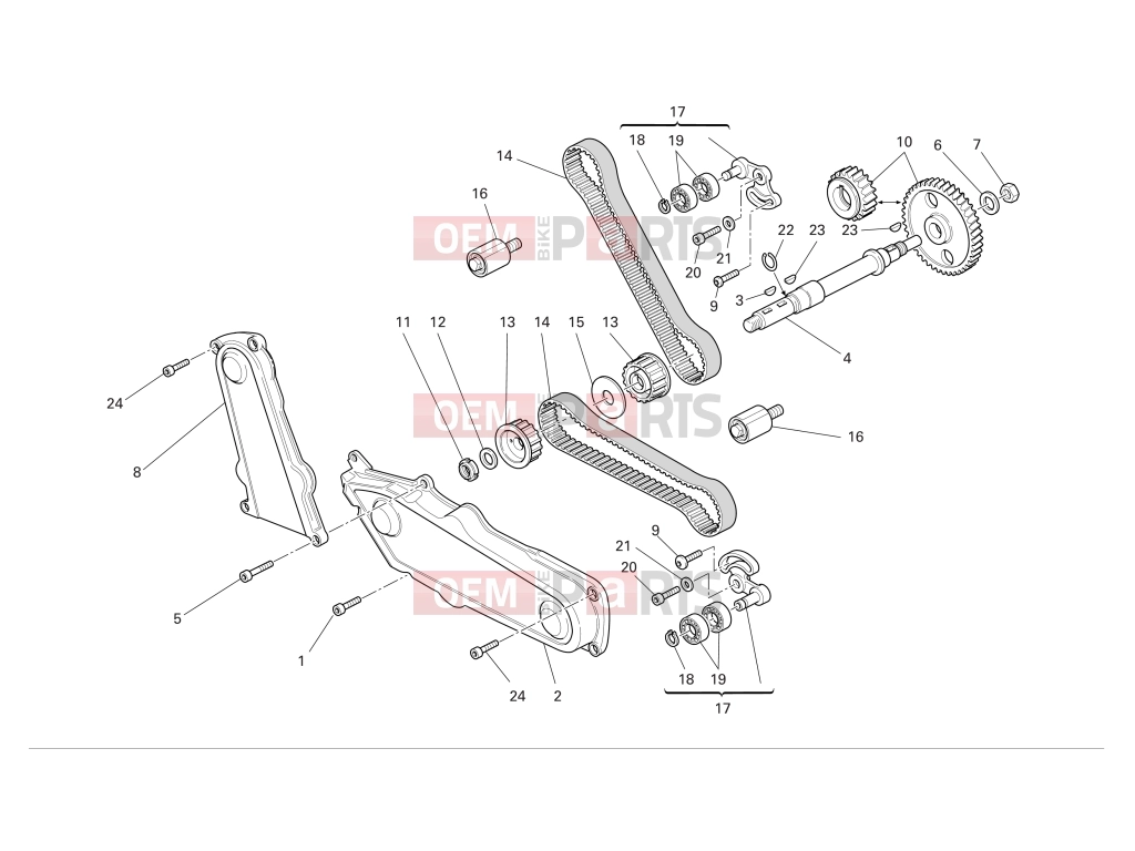 DUCATI 2004 Monster 620 TIMING SYSTEM