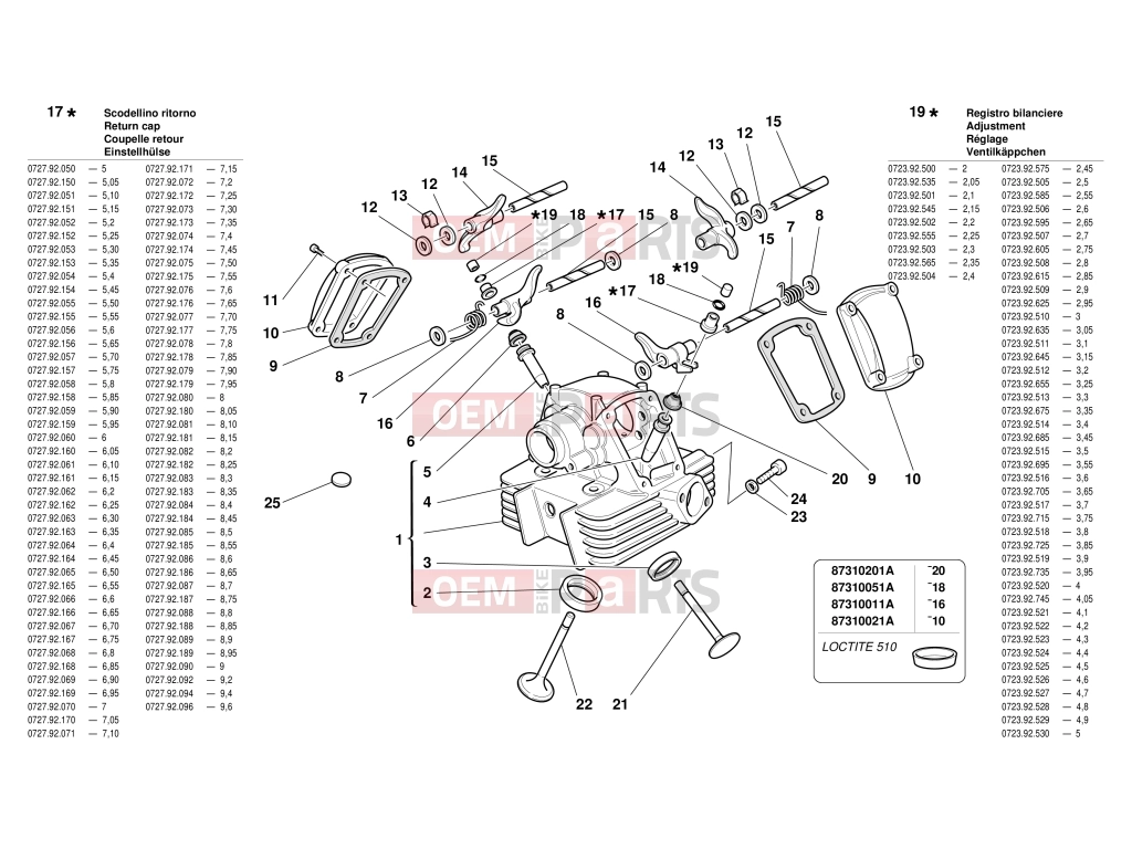 DUCATI 2000 Monster 600 VERTICAL HEAD