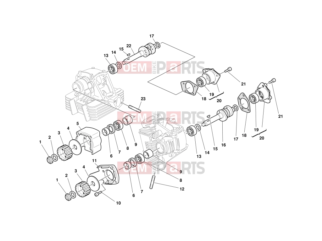 DUCATI 2000 Monster 600 HEAD : TIMING