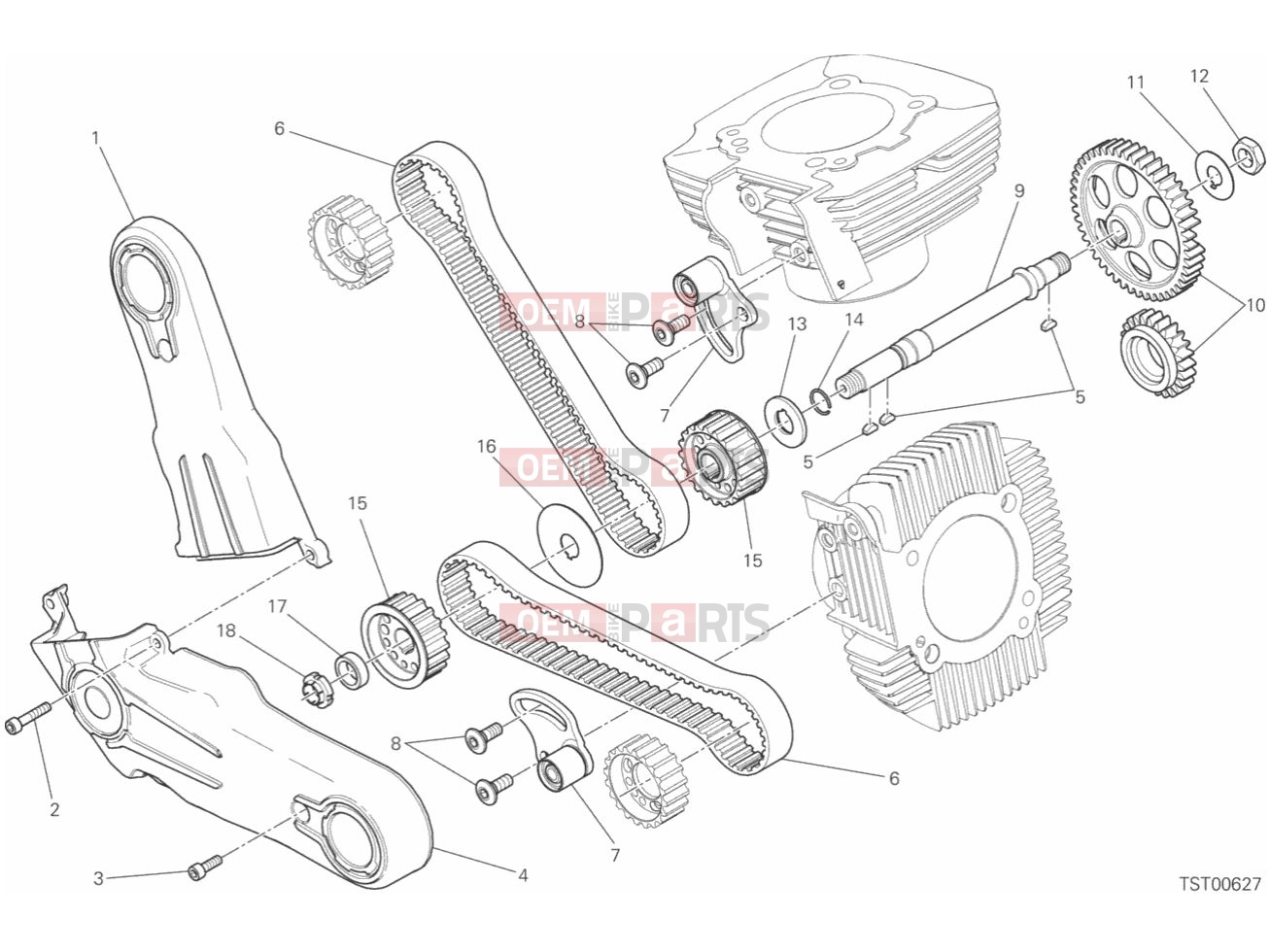 DUCATI 2019 Scrambler Icon TIMING SYSTEM