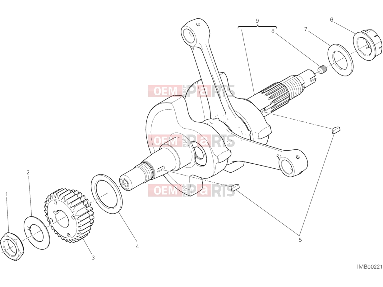 DUCATI 2016 Scrambler Sixty2 CONNECTING RODS