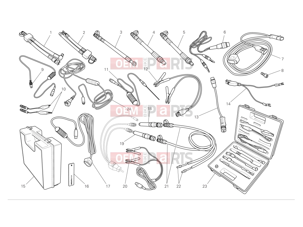 DUCATI 2009 Hypermotard 1100 S Workshop service tools 2