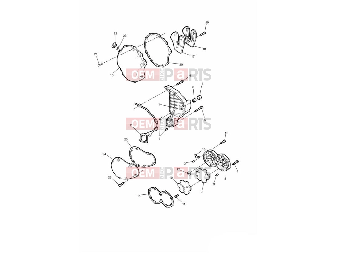 Triumph 1995 THUNDERBIRD Engine Covers