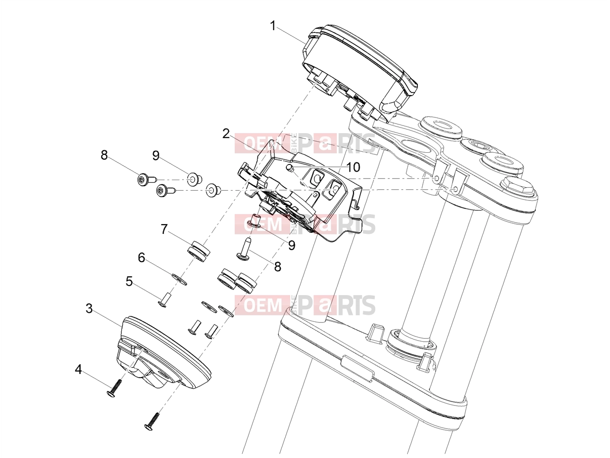 MOTOGUZZI V9 Bobber 850 Lights - Instruments » Instruments