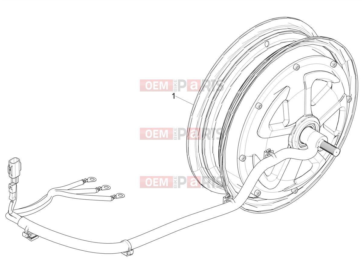 PIAGGIO Piaggio 1 Motorcycle Engine » Engine assembly