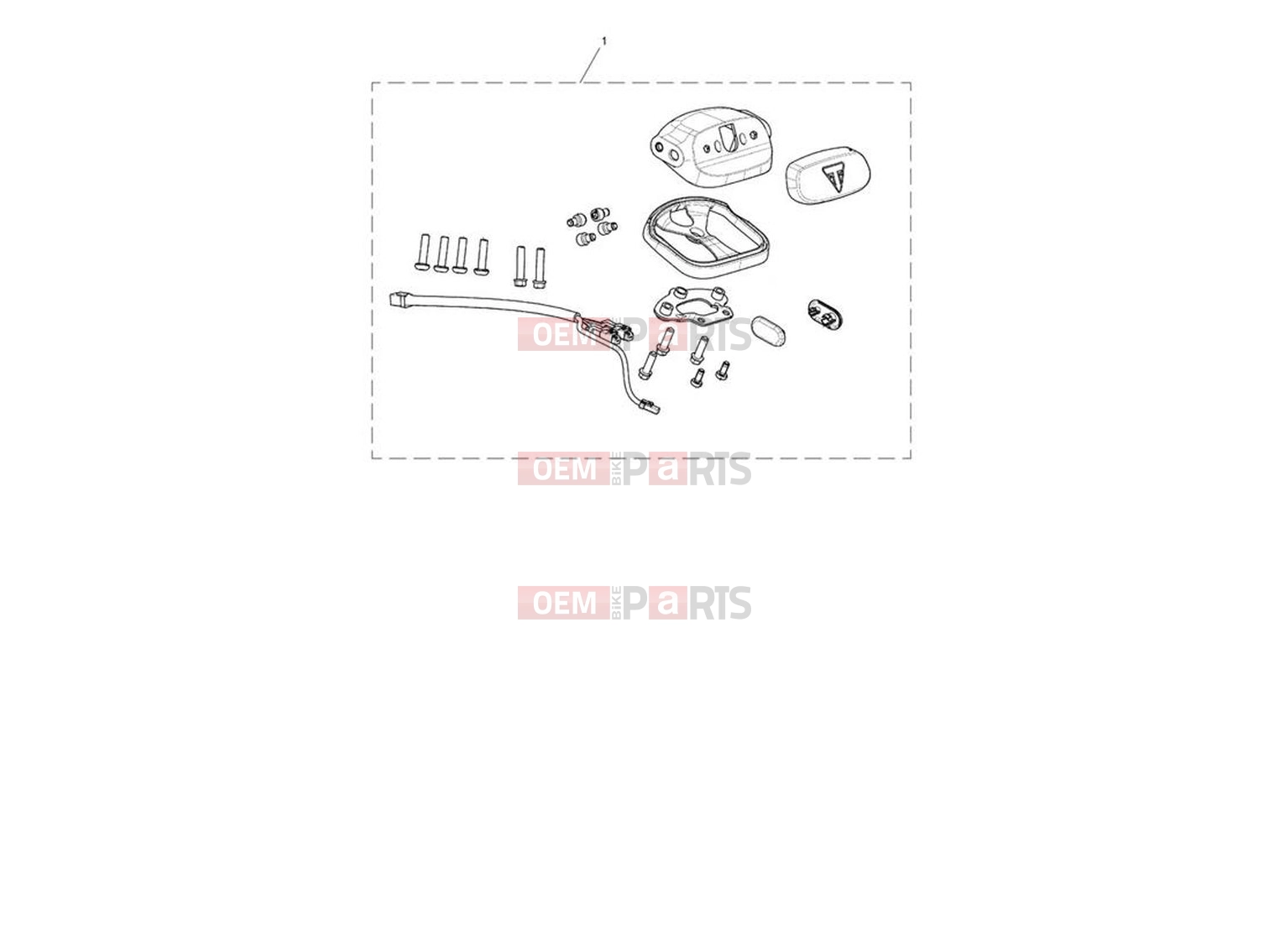 Triumph 2023 Scrambler 1200 XE Indicator Relocation Kit, Multifunction