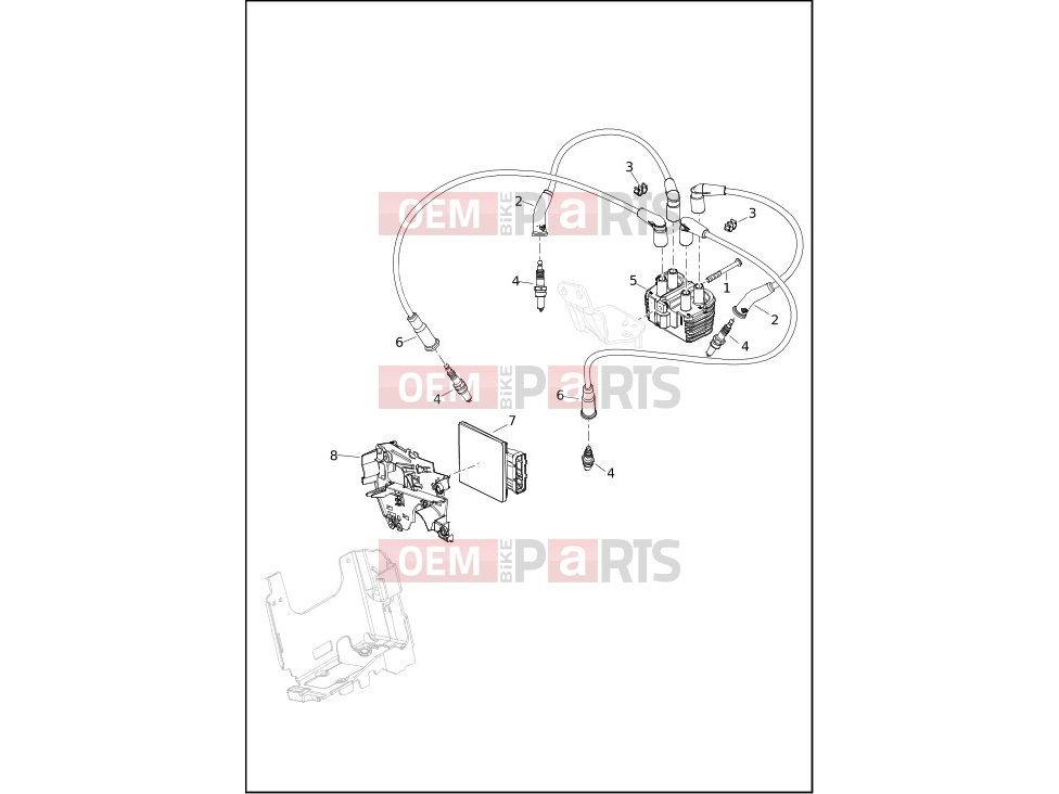 Harley-Davidson 2023 SOFTAIL SOFTAIL BREAKOUT  - FXBR ELECTRONIC CONTROL MODULE (ECM) AND COIL