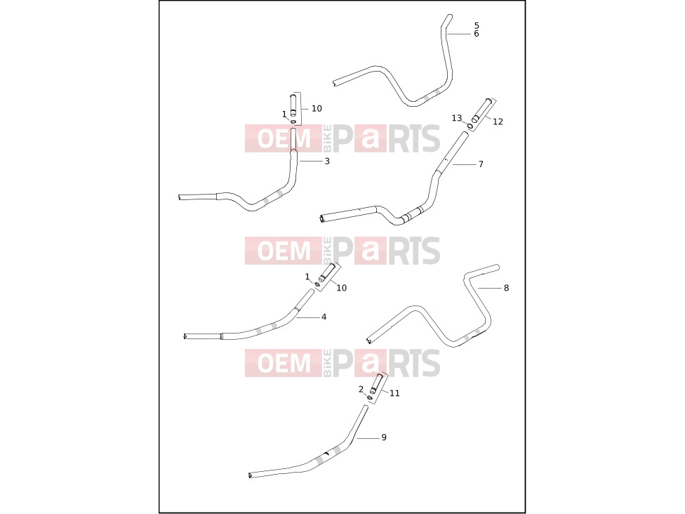 Harley-Davidson 2023 SOFTAIL SOFTAIL BREAKOUT  - FXBR HANDLEBAR