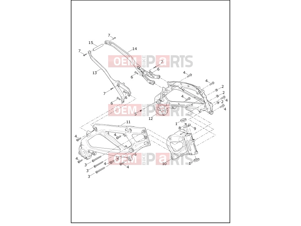 Harley-Davidson 2021 EV EV LIVEWIRE ONE  - LW1 FRAME