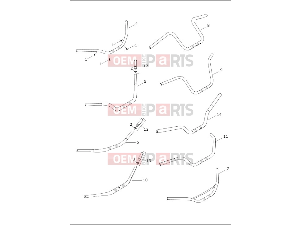 Harley-Davidson 2020 SOFTAIL SOFTAIL STANDARD  - FXST HANDLEBAR